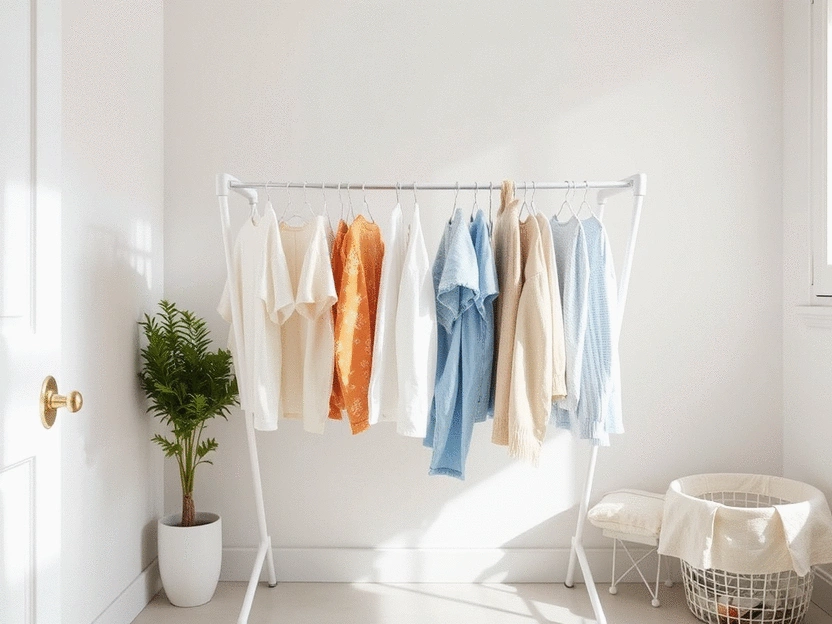 How to dry laundry in small spaces