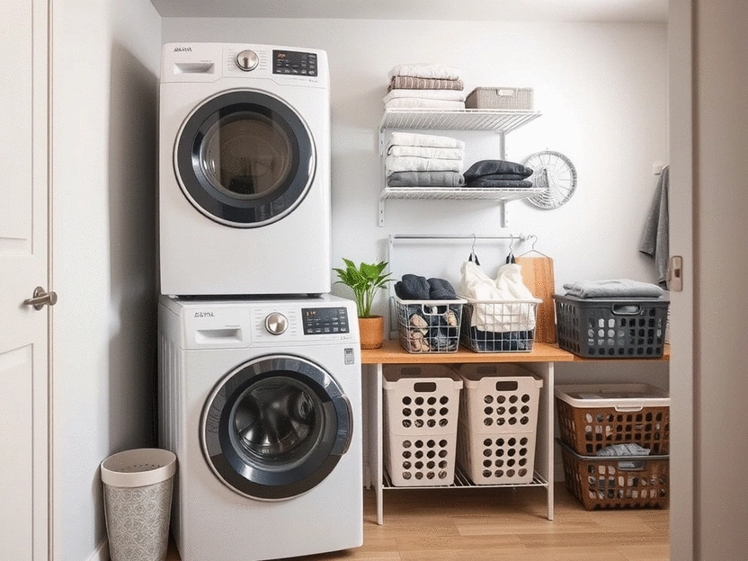 Small apartment laundry hacks